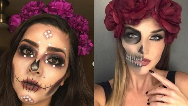 Maquillaje de Catrina para Halloween: 10 Looks Imprescindibles
